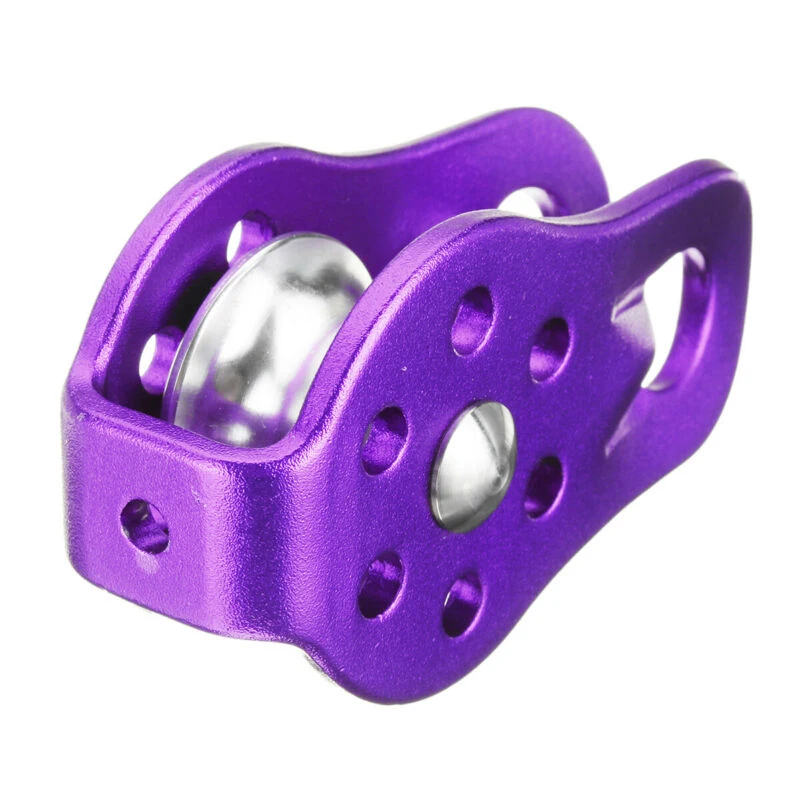 Outdoor Climbing Caves Pulley Fixed Single Pulley Crossing Rescue Tools Surface polishing process smooth use