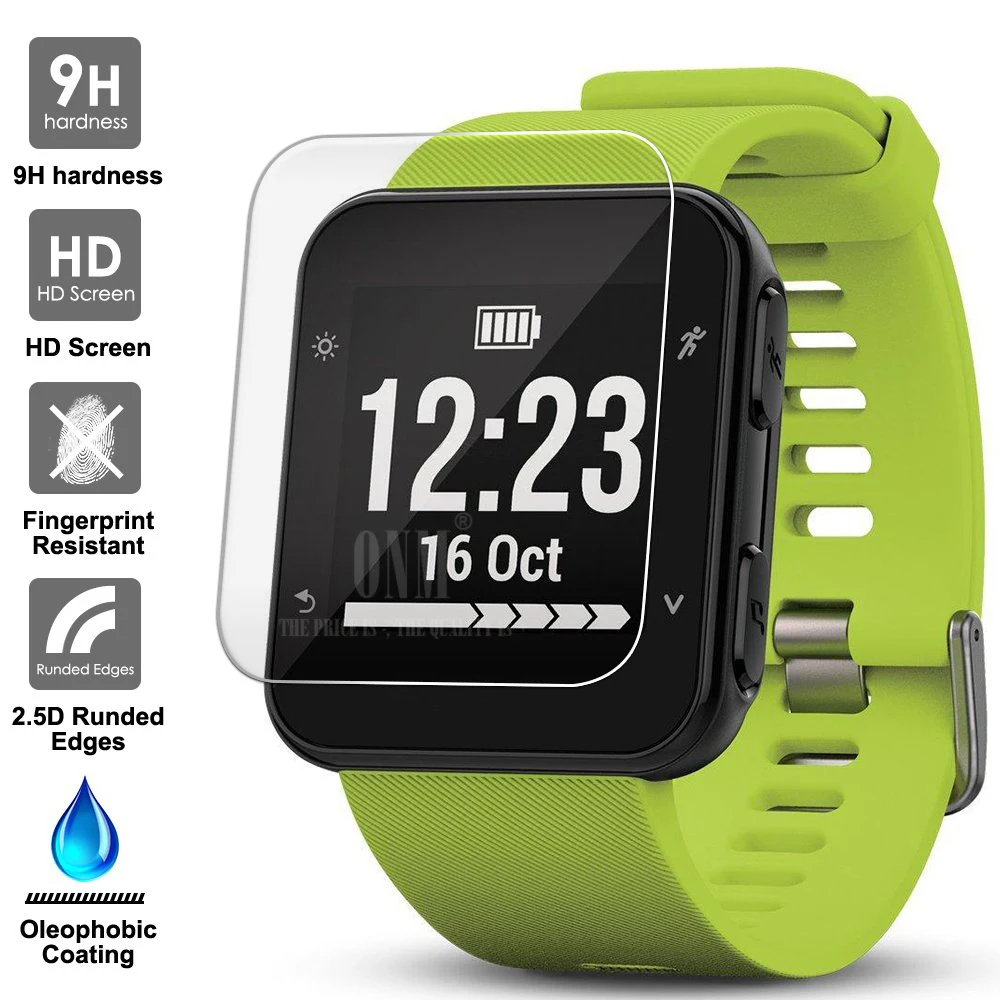 9H Premium Tempered Glass For Garmin Forerunner 35 Screen Protector for Garmin Forerunner 35 Film smart watch Accessories