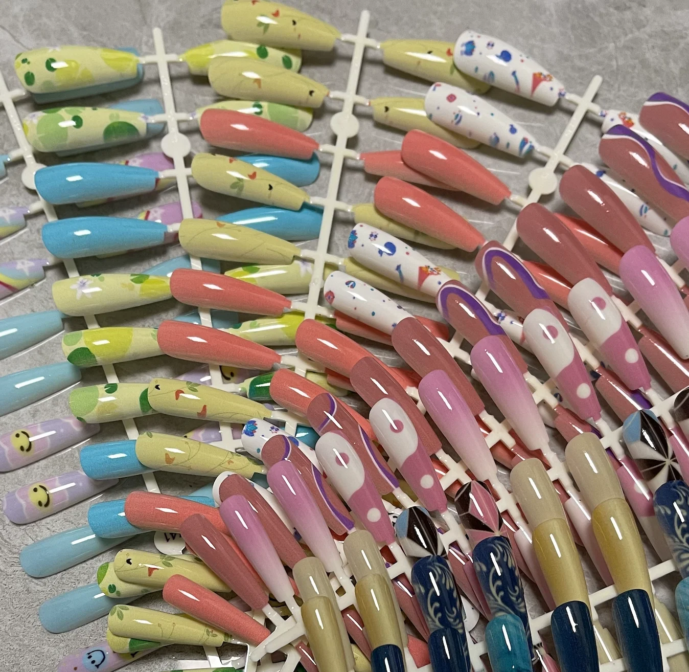 Long False Nails Tips