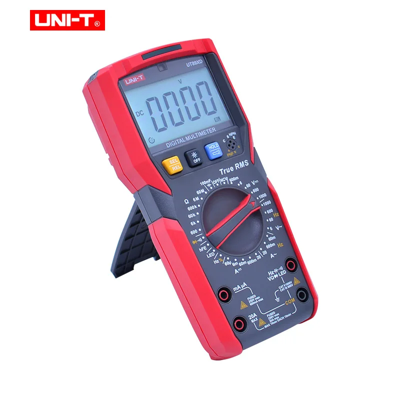True RMS цифровой мультиметр UNI-T UT89X UT89XD AC DC тестер напряжения тока Измеритель сопротивления емкости temp/светодиодный тестер NCV