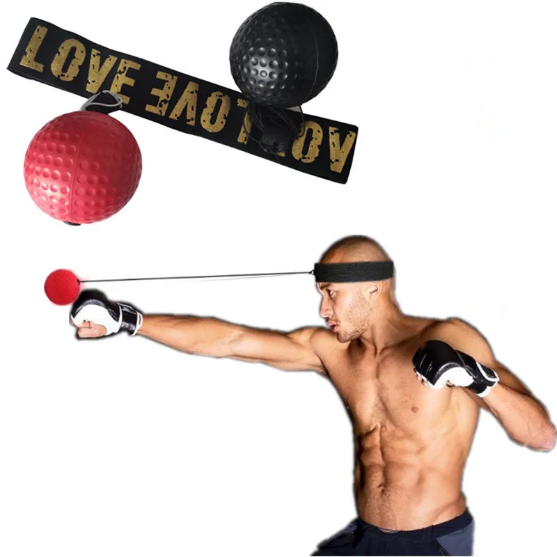 Fight Ball Head Band for Reflex Speed Training Boxing Punch Muay Thai Exercise