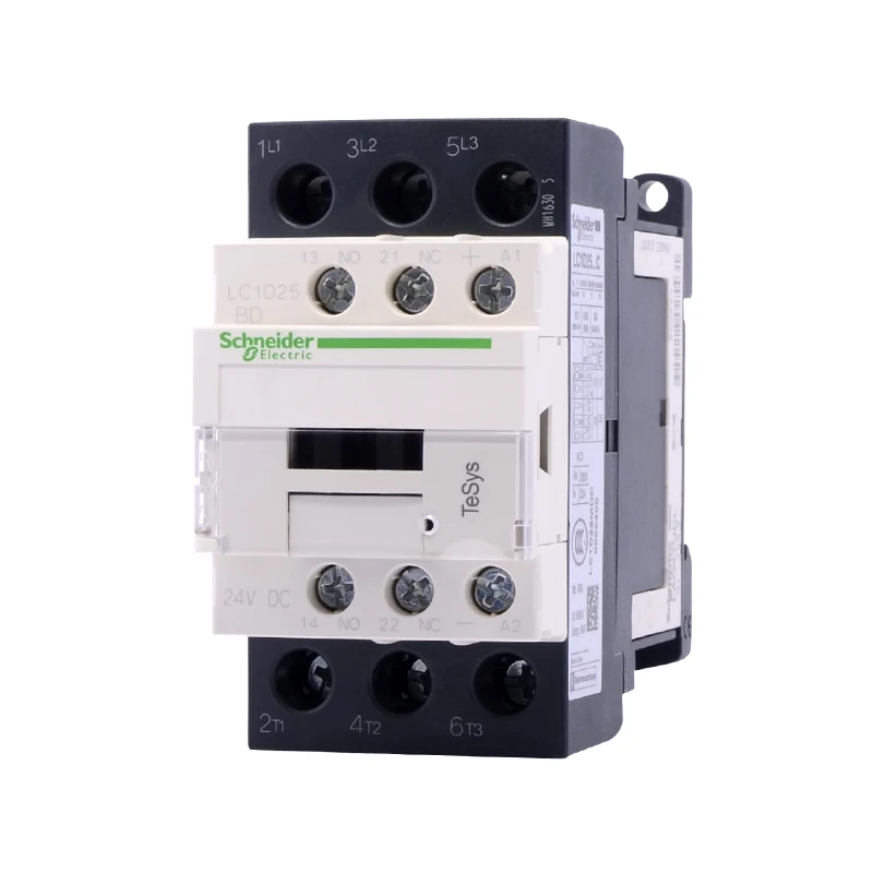 Schneider DC contactor LC1D25BDC one open close 25A three-phase normally coil voltage DC24V LC1D25BD | Обустройство дома