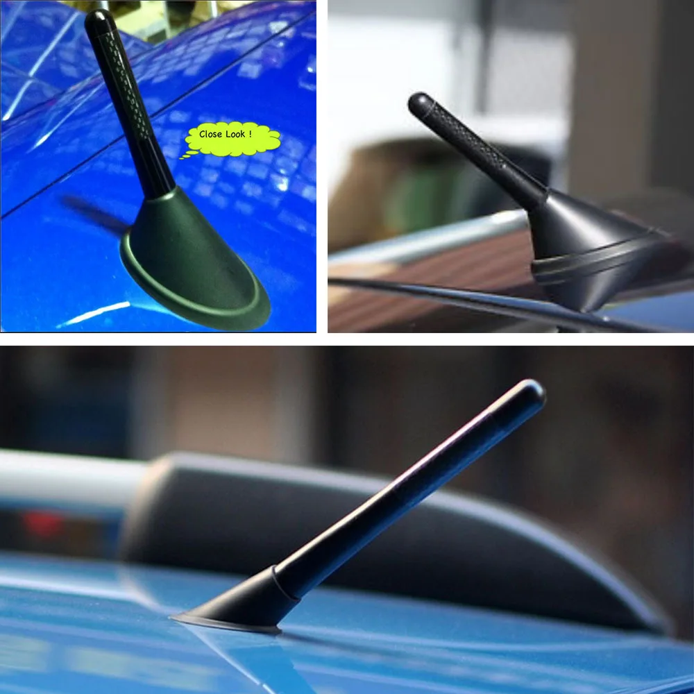 

Carbon Fiber Antenna Short Radio Aerials fm Antenna for Fiesta Peugeot Mazda Citroen Opel Astra Skoda Toyota Corolla Car Styling