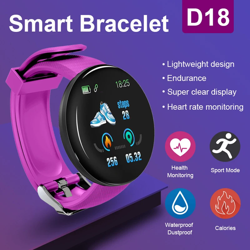 

Smart Watch MEN Women Pedometer Heart rate Monitor IP65 Waterproof Bluetooth Smart Watches For Android IOS Sport Wristband