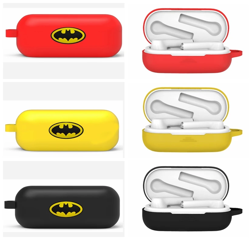 

Cartoon Cases for Huawei Freebuds 3i Honor Flypods 3 Case Fashion Solid Color Business Headphone Case Flypod 3 /freebuds3 i