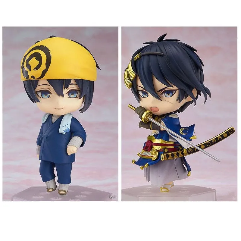 2 шт./компл. аниме экшн-фигурки Touken Ranbu Online Mikazuki Munechika Q Ver 10 см ПВХ модель мини
