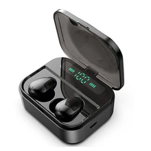 X7 True беспроводные наушники светодиодный беспроводной Bluetooth гарнитура HiFi игровая гарнитура с микрофоном стерео звук музыка Bluetooth наушники