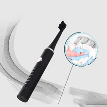 Electric Toothbrush Five-speed Ultrasonic Adult Couple Whitening USB Cable Charging Soft Hair Automatic Toothbrush