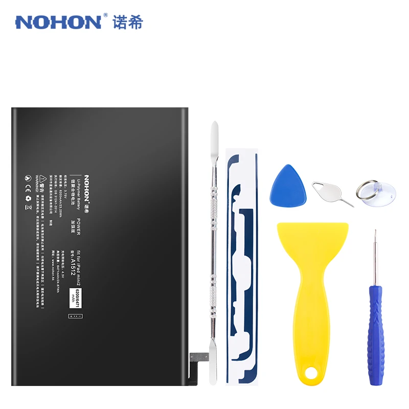 Оригинальный аккумулятор NOHON A1489 A1490 A1491 A1599 для iPad Mini 2 3 Mini2 Mini3 6471 мАч Замена