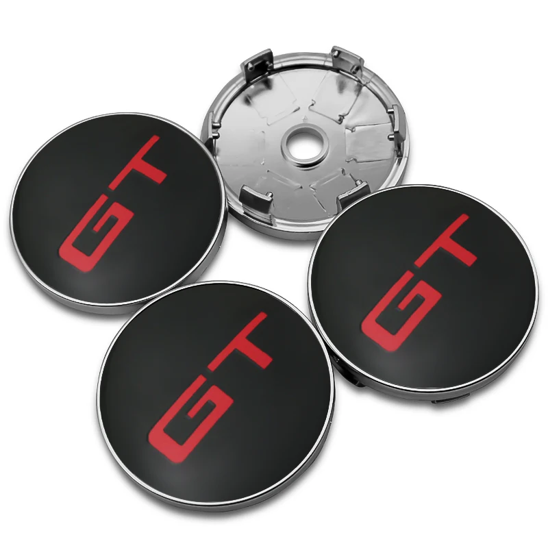 4pcs 56mm 60mm GT Wheel Center Hub Caps Car Emblem Badge Logo Wheel Center Cap For Alfa Romeo