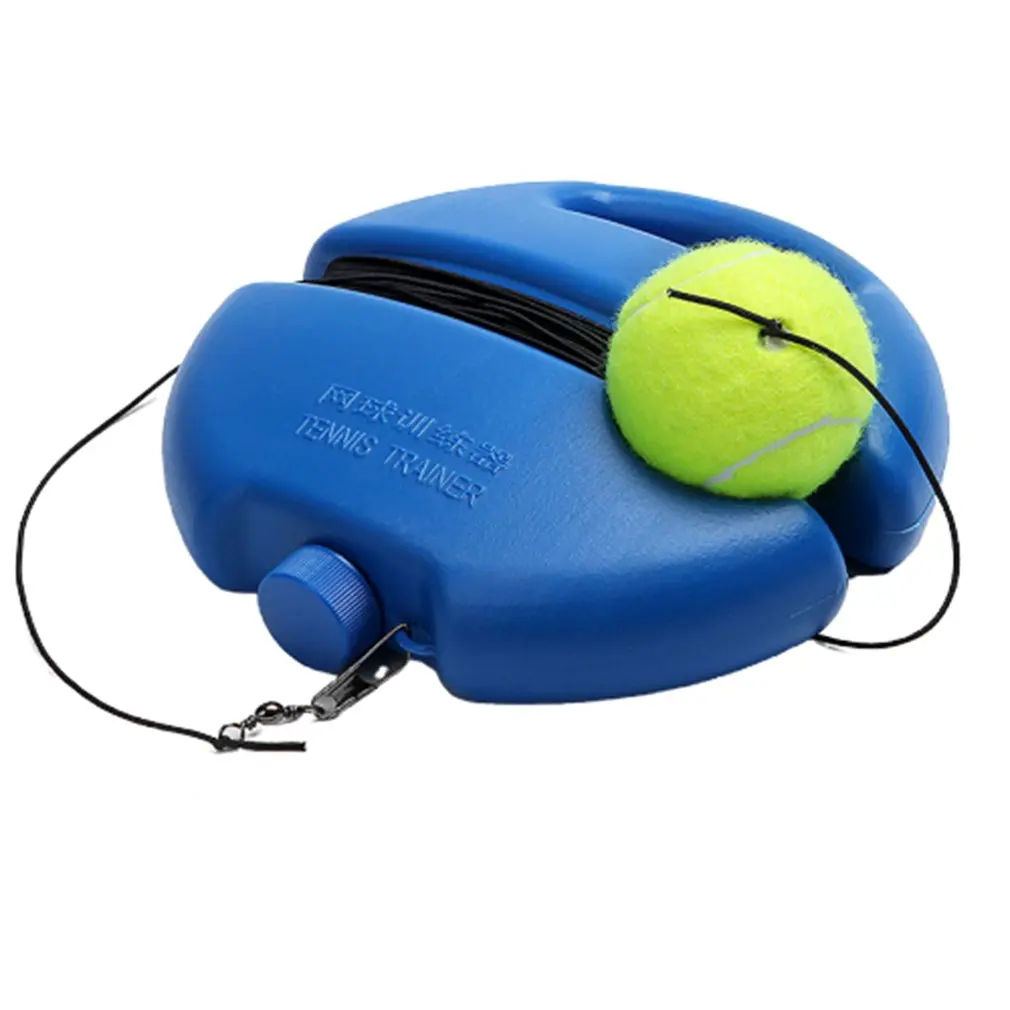 

Single Tennis Trainer Self-Study Tennis String Training Tool Exercise Tennis Ball Training Baseboard Sparring Device