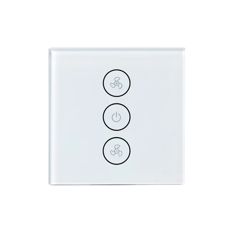

MEKISS smart fan switch WIFI connection APP remote control compatible with Alexa voice control EU standard AC100-240V switch