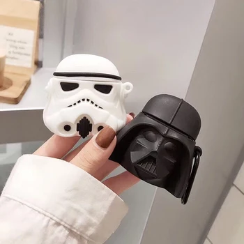 

Darth Vade Anakin Skywalker Star Wars Wireless Earphone Charging case for AirPods pro silicon Bluetooth Headset for AirPods 1 2