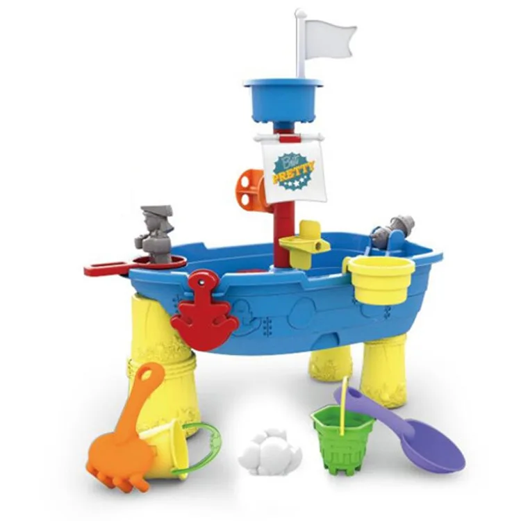 

Cross Border Supply of Goods Beach Toys Summer Children Outdoor Large Size Play Sand xi shui Beach Table Beach Tool Combination