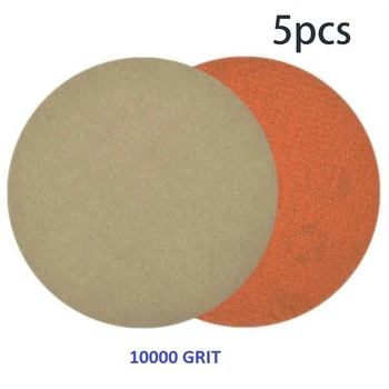 

5 Sand Paper Polisher Abrasive Sanding Disc Hook & Loop Grit 3000/5000 /7000