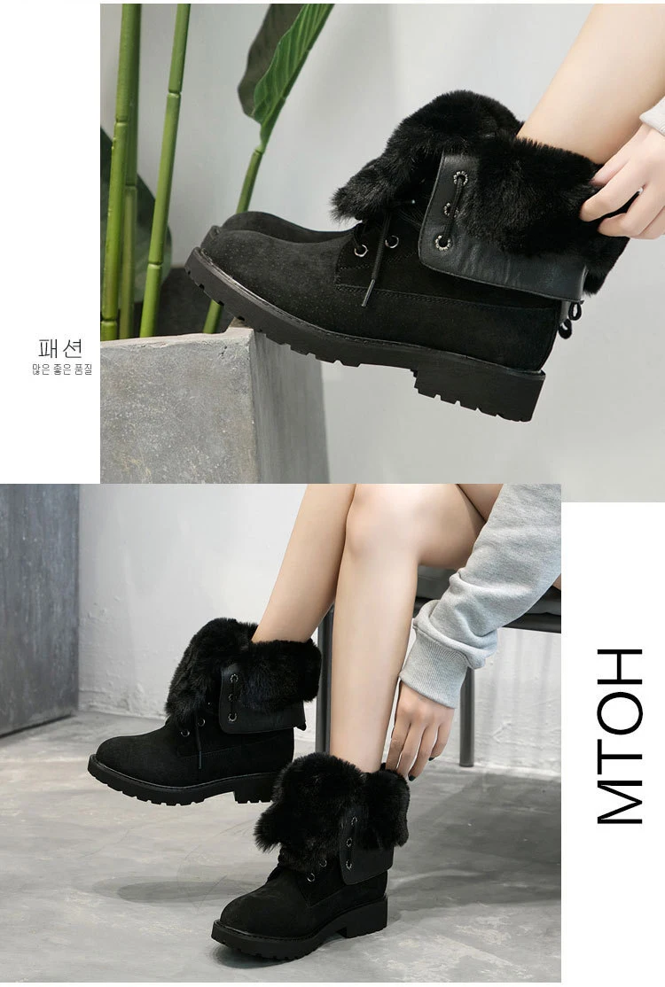 SWYIVY/зимние ботинки; женская обувь из свиной кожи на танкетке; женская зимняя обувь; коллекция года; кожаные ботинки для женщин; ботинки с круглым носком и вышивкой