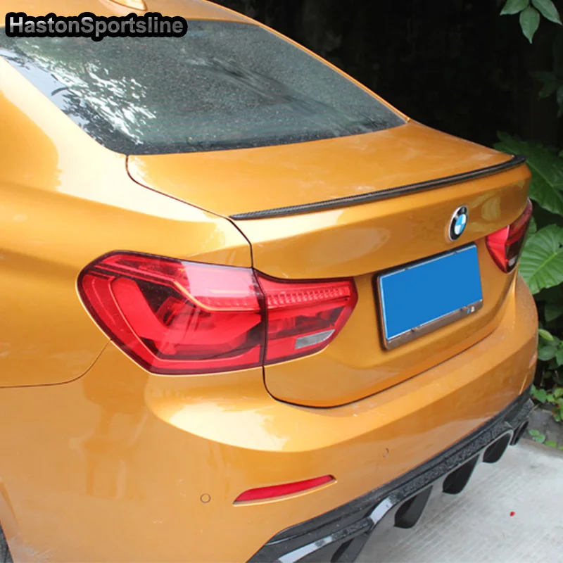 Стильные крылья заднего спойлера из углеродного волокна для BMW 1 серии F52 седан 2017