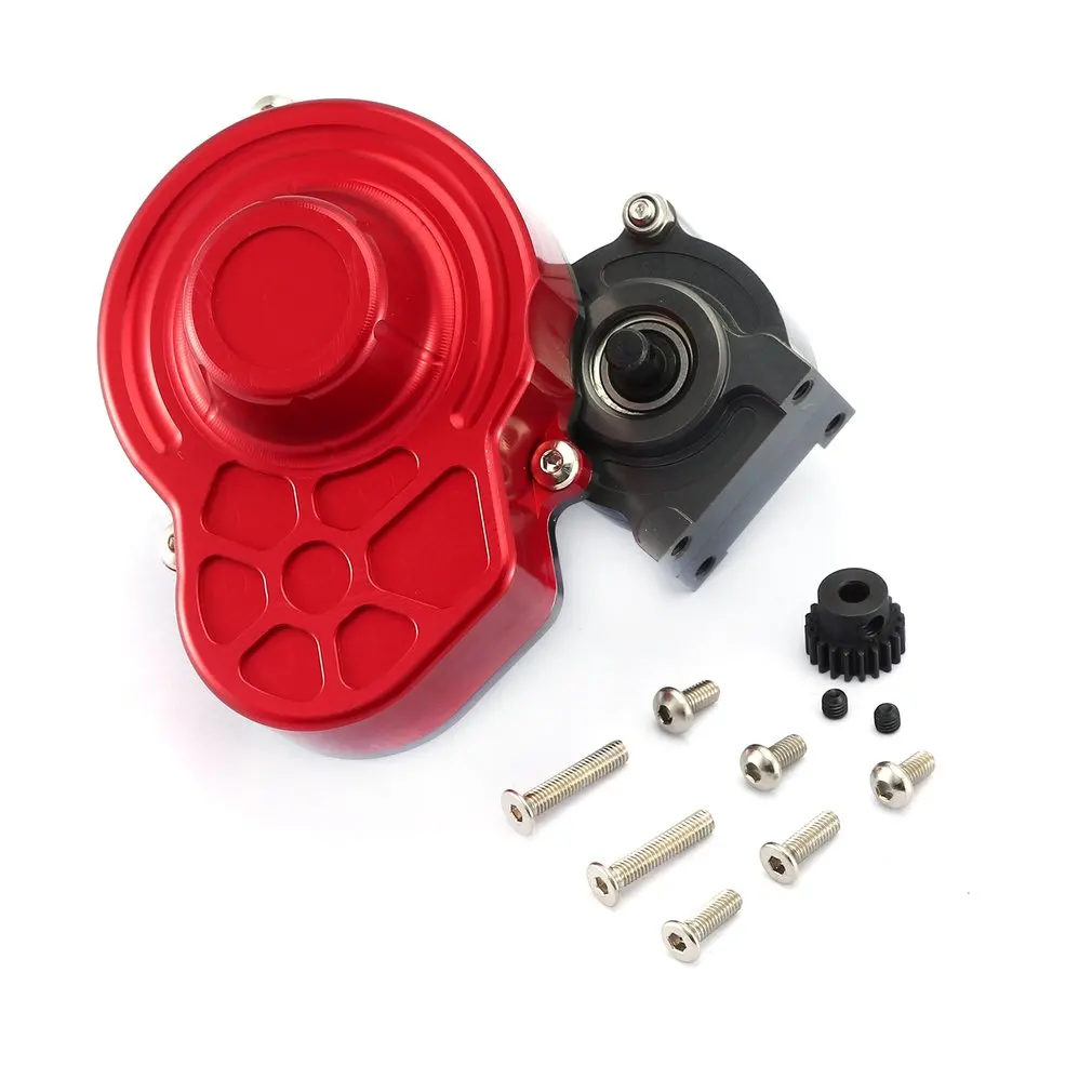 

Metal Gearbox Wave Box Transmission Box With Gear Spare Part Speed Changing Box For 1/10 RC Crawler Car Axial SCX10 RC Model Toy