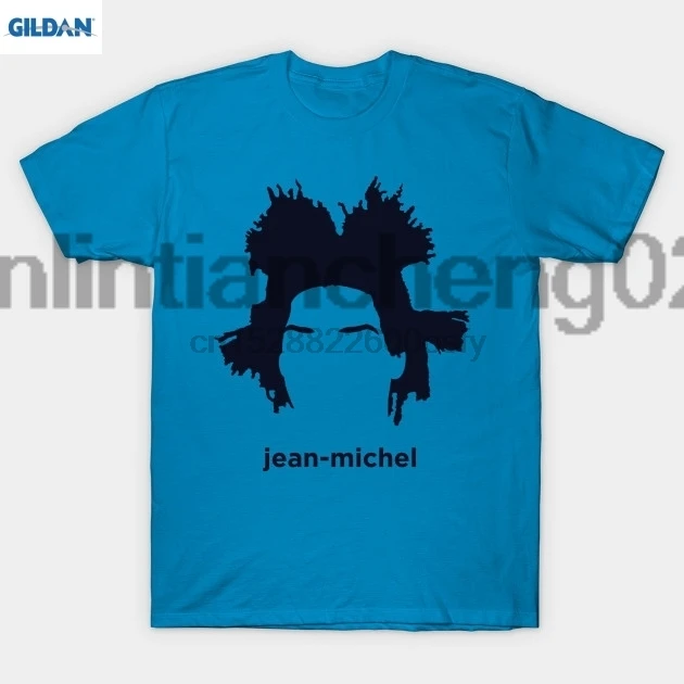 Джинсовая футболка Michel Basquiat (Hirsute Story)|Футболки| |
