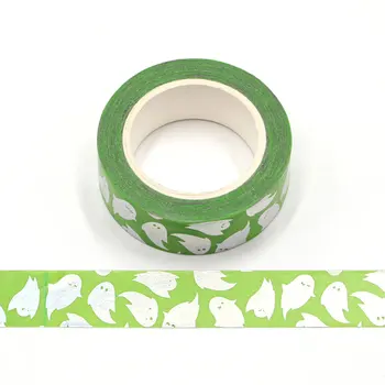 

1X NEW halloween ghost design washi tape stationery Adhesive Tape Scrapbooking tape masking tape stickers scrapbooking