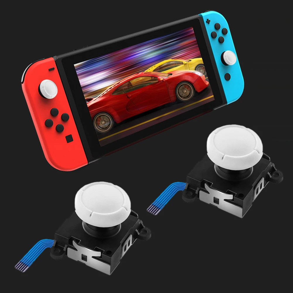 1Pc 3D Analog Sensor Stick Joystick Replacement For Nintend Switch Joycon Controller Handle Gaming Accessories Consoles