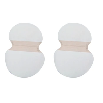 

ABVP 100Pcs Underarm Ultrathin Absorbent Pads Summer Disposable Armpit Sweat Pad Anti Perspiration Body Cleaning Dry Pads Deodor