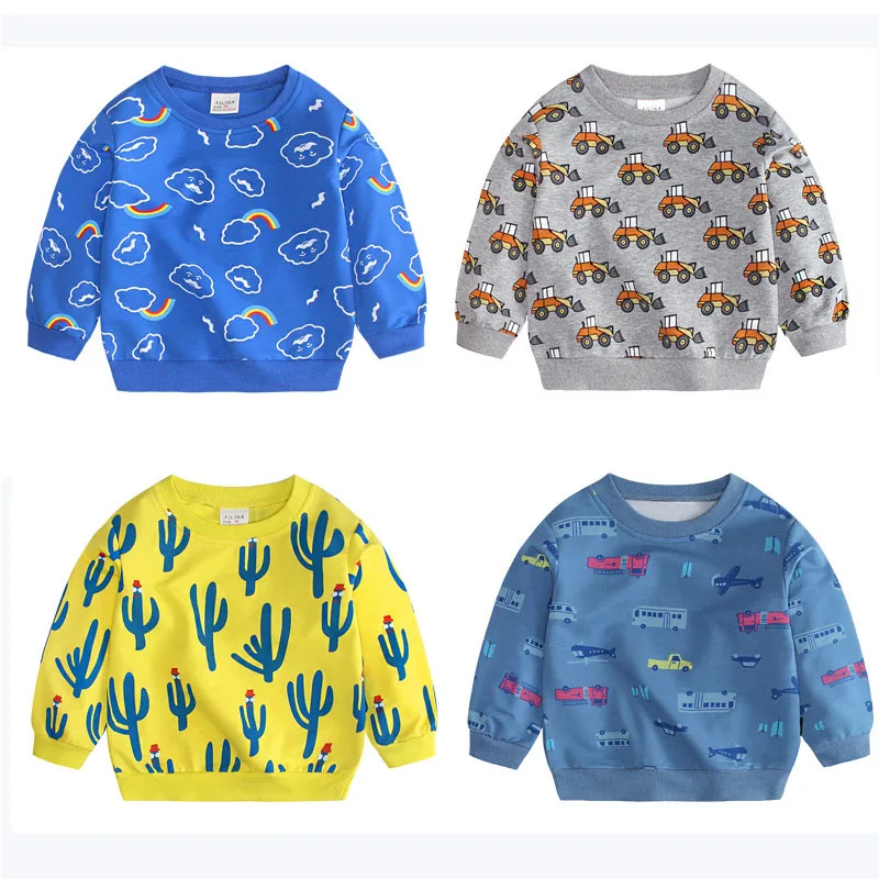 

Baby Boy Hoodie Girls Sweatshirts Kids Spring Autumn Clothes Tops Children hoodies for Boys sweater long sleeve tshirt print