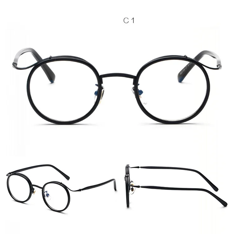 TR90 Transparent Round Glasses Men Women Vintage Optical Eyeglasses Frame Prescription Spectacle Frames man Clear Eyewear Oculos