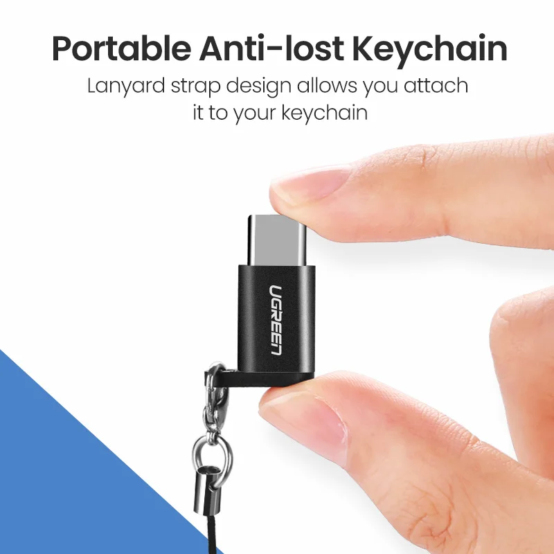 Кабель адаптер Ugreen USB Type C 3 1 к Micro конвертер для Xiaomi 4C Lg G5 Nexus 5x6p Oneplus2 Macbook C|type c