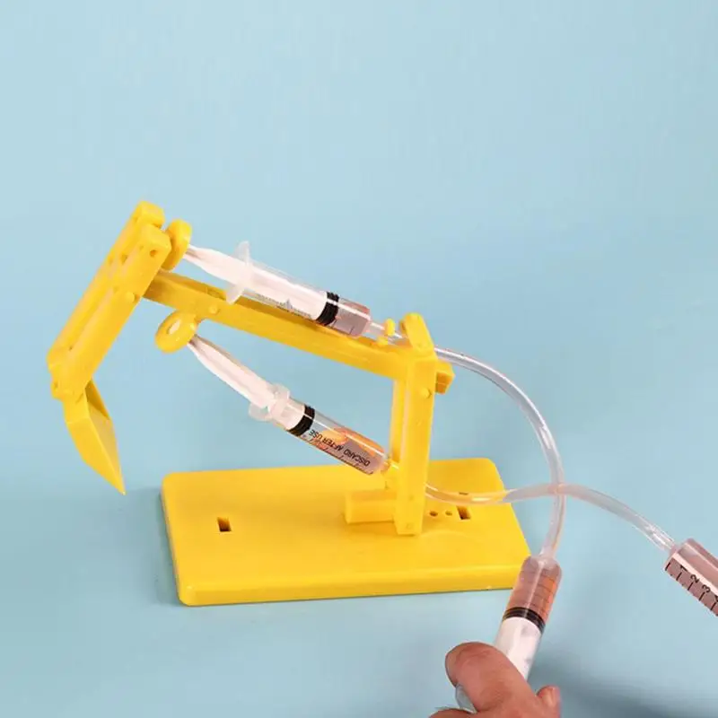 Забавный DIY экскаватор изобретение материал наборы развитие терпение увеличение концентрации научное производство сборочные игрушки