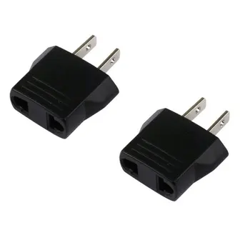 

5Pcs/Set US to EU Adapter Plugs 110V to 220V Conversion Adapter Plugs Travel Adapter Converter --M25