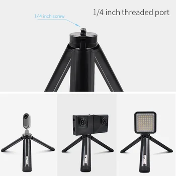 

Accessories Selfie Professional Travel LED Light Tripod Kit Outdoor Gimbal Stabilizer Expansion Bracket For DJI OSMO Mobile 4 3