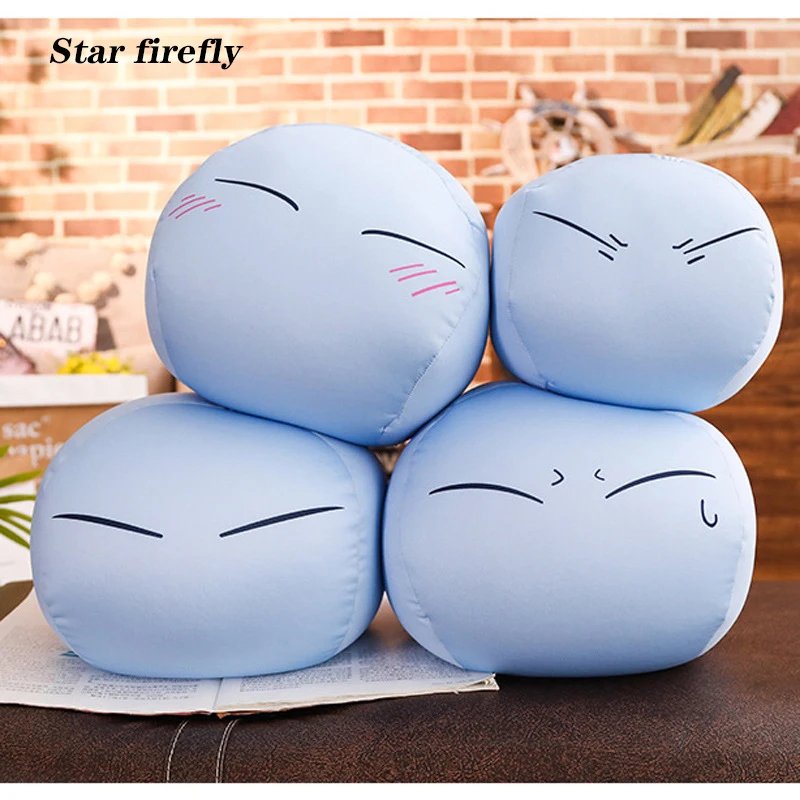 

40cm Anime Surrounding Slim plush Pillow Bubble Particles Slime Anime Pillow cute KING Lim kawaii Stuffed Toy Doll for kids gift