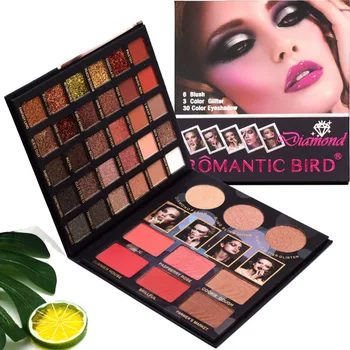 

Eyeshadow Palette 39 Color Pearlescent Matte Glitter Eye Shadow Beauty Face Maquiagem Set Blush Highlight Shadow Makeup Pallete