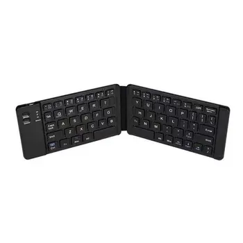 

Foldable Mini Keyboard For Mobile Phone Tablet Pad Laptop Smart TV White Black Portable Keypad Windows Android IOS