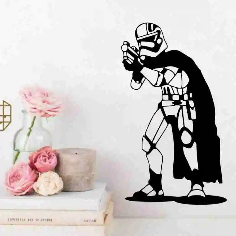 New Stormtrooper Star Wars Gran Etiqueta De La Pared Del Vinilo