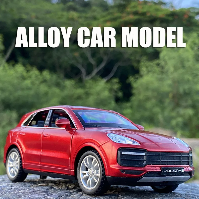 1 32 Porsche Cayenne Turbo Car Model Alloy Car Die Cast Toy Car Model Sound And Light Children S Toy Collectibles Free Shipping Diecasts Toy Vehicles Aliexpress