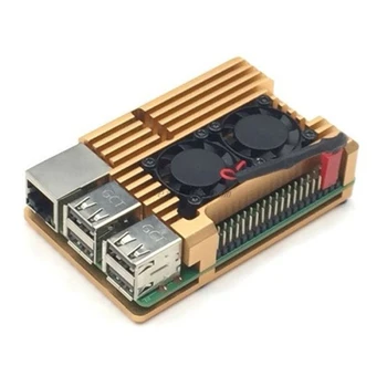 

Aluminum Alloy Radiator Protective Case Metal Cooling Shell For Raspberry Pi 3 Model B/B+/2B Accessories