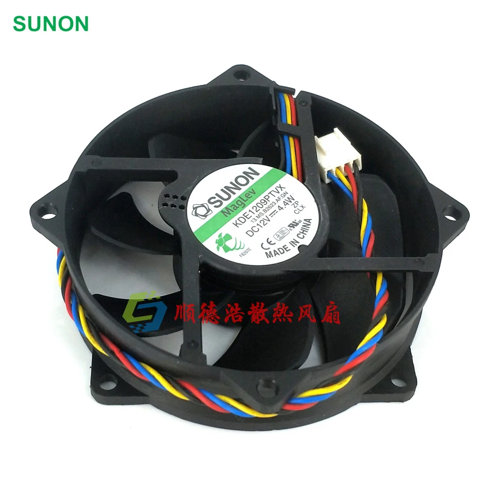 SUNON 9 см 8 8025 9225 90/80 мм x 25 KDE1209PTVX кулер Maglev Вентилятор охлаждения 12V 7W | Компьютеры и