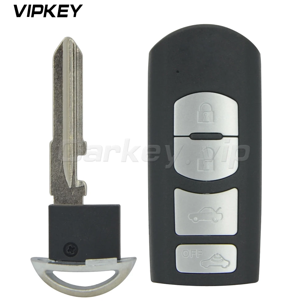 Remotekey 5 шт. смарт-ключ чехол 2009 2010 2011 2012 2013 Замена 4 кнопки для Mazda CX-5 CX-7 3 5 6 с держатель батареи