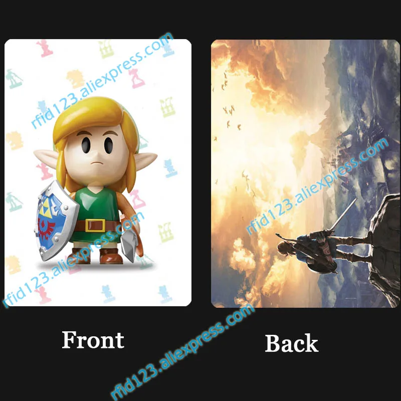 Пробуждающая amiibo карта Link Super Smash Bro. Легенда о Зельде