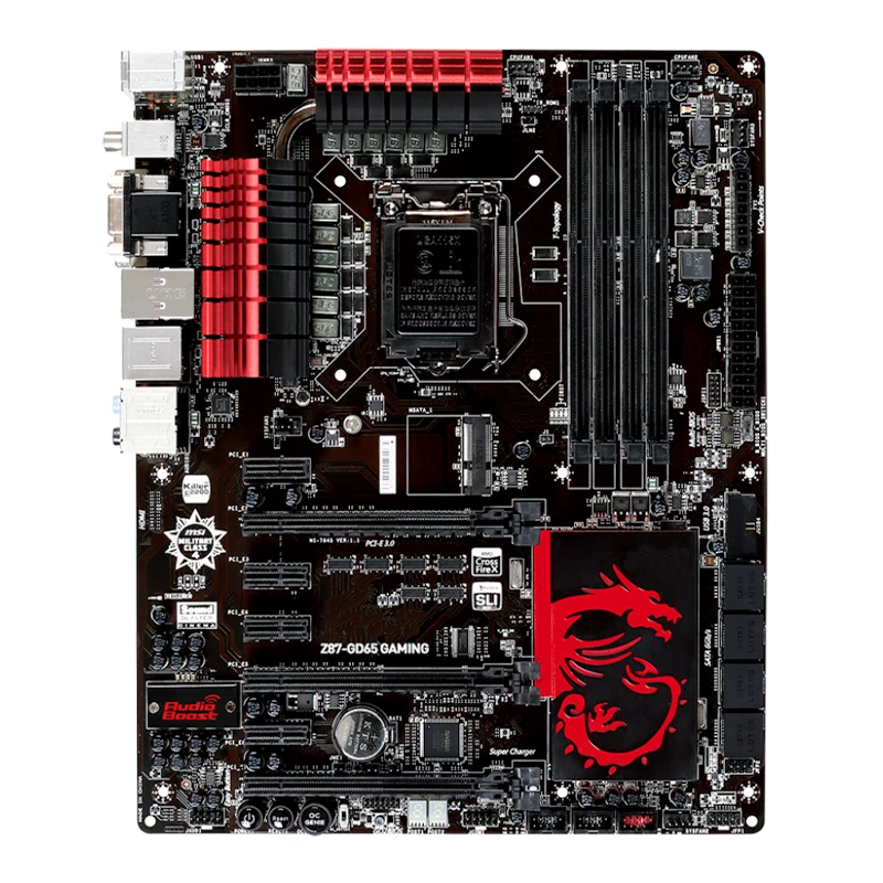 

For MSI Z87-GD65 GAMING Desktop motherboard Z87 LGA 1150 DDR3 i3 i5 i7 DDR3 32G SATA3 USB3.0 100% tested intact