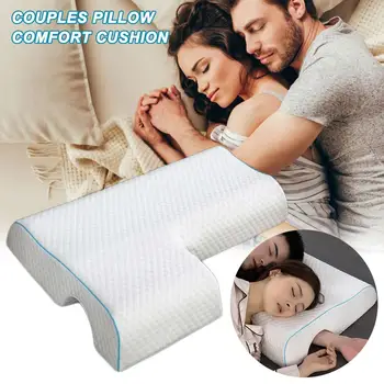 

New Memory Foam Pillow Arch Designed Breathable Couples Pillow Comfort Cushion For Armrest Lumbar Support Bedding Pillows