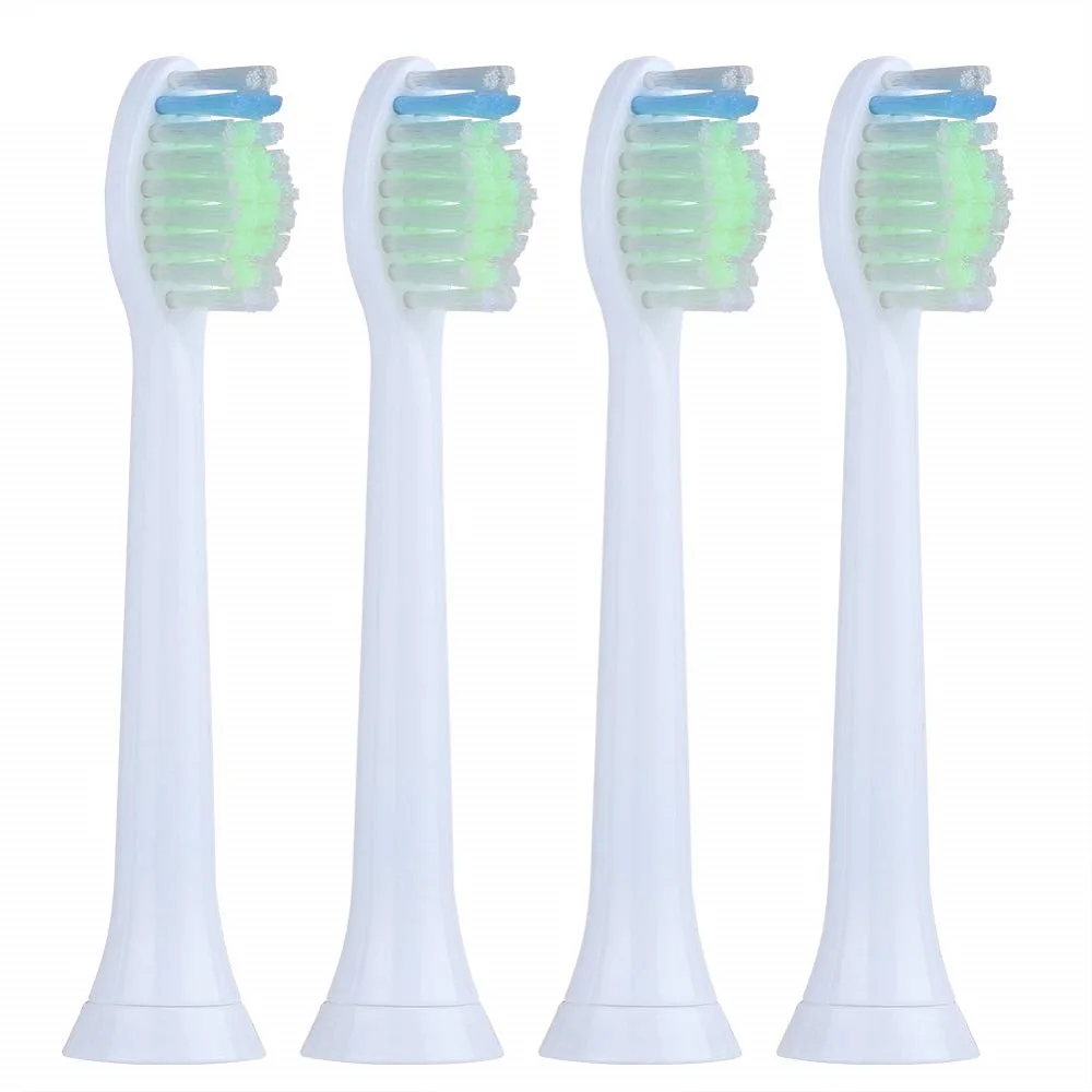 4 шт. HX6064 сменные насадки для зубной щетки для Philips Sonicare Diamondclean насадка для электрической зубной щетки с мягкой щетиной