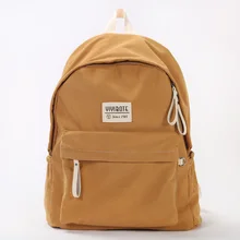 

Casual Cotton Women's Backpack Cute Large Capacity School Bags for Teenager Girls College 2021 Harajuku Travel Bags for Women