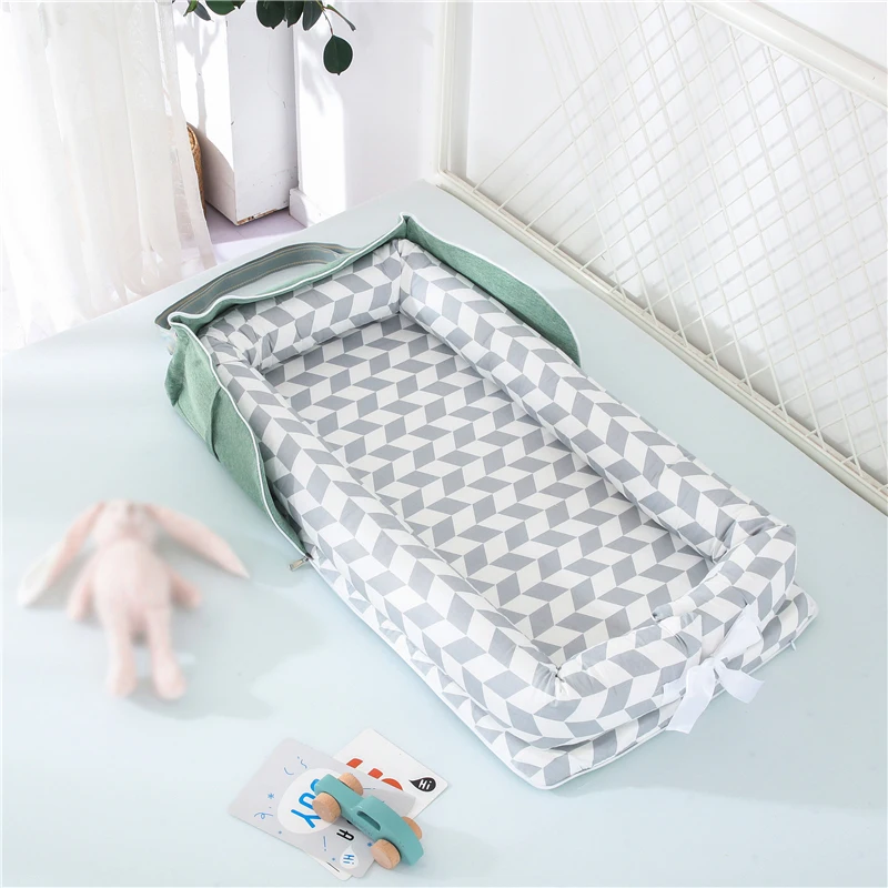 Baby Bassinet For Bed Portable Baby Lounger For Newborn Crib Breathable And Sleep Nest baby bassinet