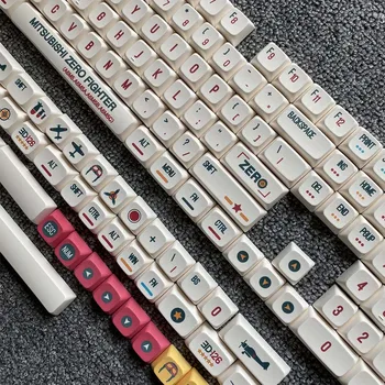 

148 Keys PBT Keycaps PG Profile Dye Sublimation caps For gh60 Cherry Mx Switch Mechanical Gaming Keyboard