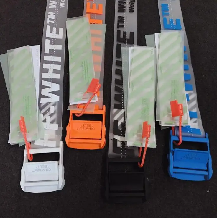 ceinture off white transparent