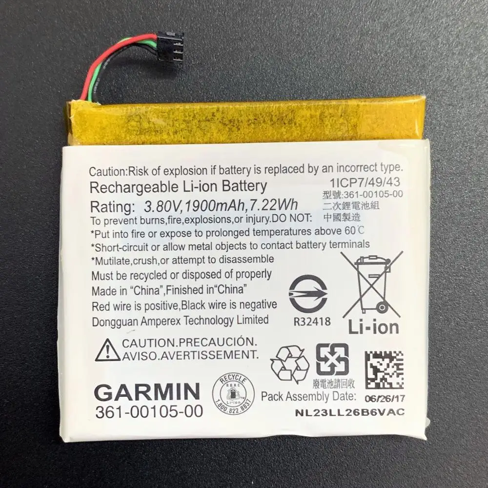 Аккумулятор для GARMIN EDGE 1030 361-00105-00 литий-ионный велосипед ручной gps ремонт Запасная часть