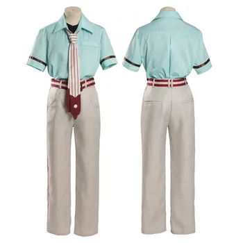 

Toilet-bound Hanako-kun Minamoto Kou Uniform Cosplay Costume Yugi Tsukasa wig Halloween Men women JK kimono costume